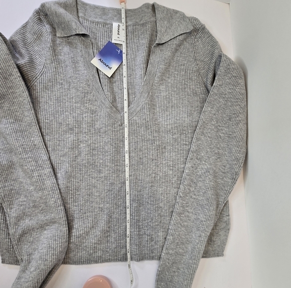 Abound Women's Gray Sweater Size XL NWT - Picture 5 of 8